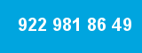 922 981 86 49 922 981 86 49